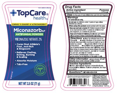 Powder (Top Care Miconazorb Af Powder Talc Free 51 081tc 02 50 081tc 02)